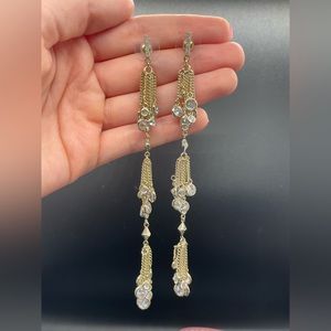 Kendra Scott Earrings ✨ Gold and crystals